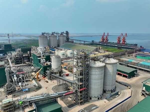 河北嘉好粮油厂区鸟瞰图